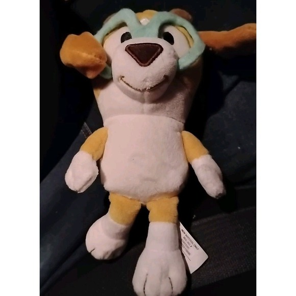 Other - Bluey Honey Plush 7" Soft Toy‎ Bluey Stuffed Animal Beagle Dog Plushie EUC